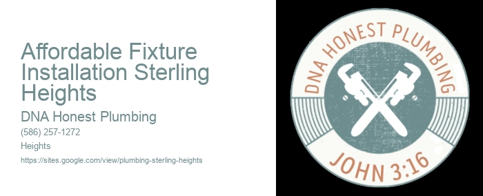 Affordable Fixture Installation Sterling Heights