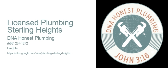 Licensed Plumbing Sterling Heights