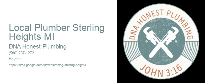 Local Plumber Sterling Heights MI