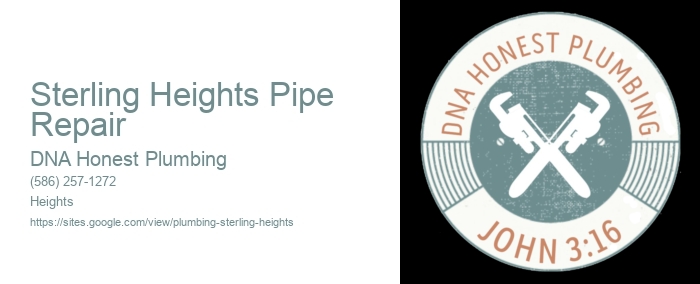 Sterling Heights Pipe Repair